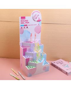 Round Gel Pen - Black Refill