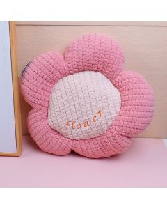 Japanese Floral Cushion - Pink