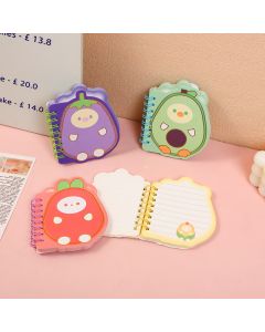 Fruit Flavor Coil Book-Color Page 60pcs