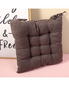 Linen Cushion - Brown