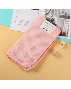 Pineapple Plaid Series Towel-Pink