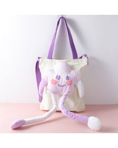 Leggy Monster Dual-Use Crossbody Bag-Purple