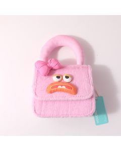 Ugly And Cute Children's Crossbody Bag-Pink