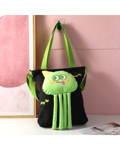 Octopus Crossbody Bag-Black
