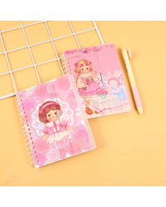 Egg Roll Sister Rose Manor Soft Coil A6 Notebook