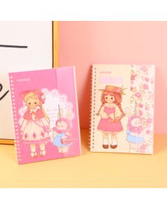 Egg Roll Sister Rose Manor Soft Coil A5 Notebook