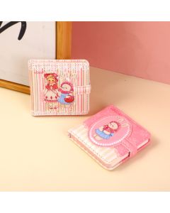 Egg Roll Sister Rose Manor Mini Square Magnetic Buckle Notebook