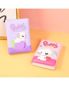 Colourful Fruity Papi Dog 3D Stress Relieve A6 Notebook