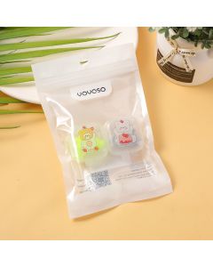 Cartoon Bear Series Sponge Earplugs 2 Pairs