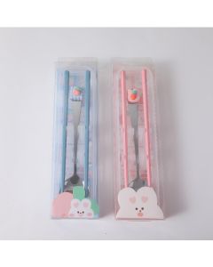 Sweetheart Spoon And Chopsticks Set