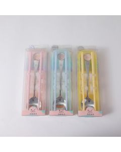Happy Time Epoxy Spoon And Chopsticks Set
