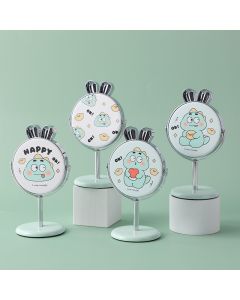 Happy Cute Dinosaur Series-Rabbit Head Small Table Mirror