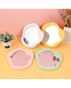Round Cute And Fun Table Mirror
