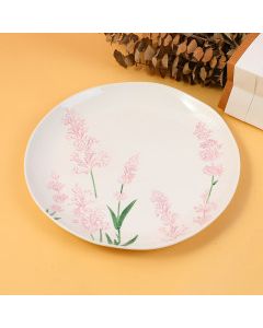 Embossed Flower Large Plate 27cm