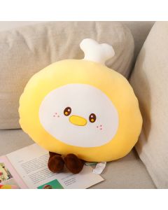 Cute Pet Throw Pillow-Yellow