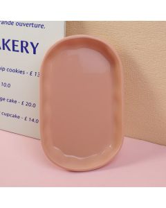 Craft Snack Plate - Pink