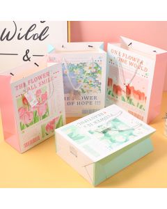 Flowers Series Vertical Gift Bag-Large