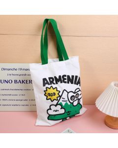 Geometric Doodle Shopping Bag