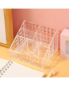 Diamond Pattern Surface Cosmetic Storage Box