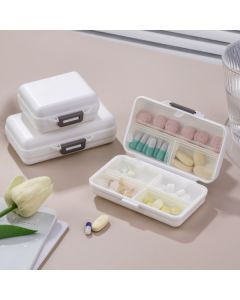 7-Compartment Rectangular Pill Box