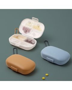 7-Compartment Portable Airtight Pill Box