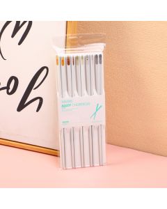 Flow-Color Alloy Chopsticks (5 Pairs)