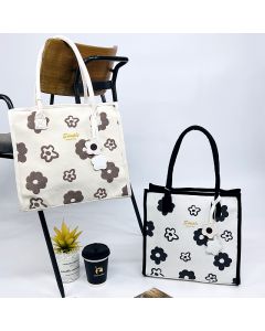 Flower Bloom Series Coated Tote Bag
