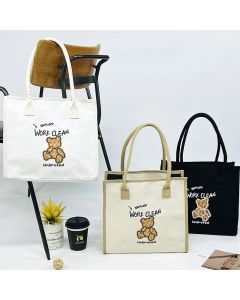 Cool Bear Series Coated Tote Bag-No.3