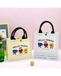 Square Handbag (Simple Fashion Series Coated Shoulder Bag)-No.3