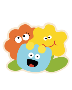 Small Flowers Floor Mat