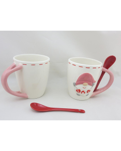 Valentine'S Day Series - Heart Old Man Mug