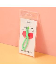 Ultra-Thin Oblique Eyebrow Tweezers