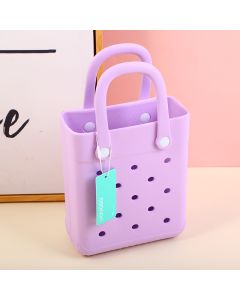 Small Hand-Held Stylish Shoulder Bag-Purple