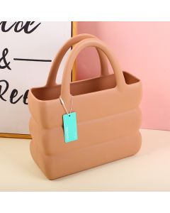 Stylish Hand-Held Shoulder Bag-Coffee