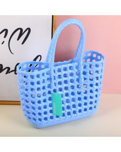 Stylish Hand-Held Shoulder Bag-Blue