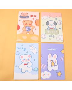 Cute Pet Suture Notebook A5- Horizontal Line Inner Pages