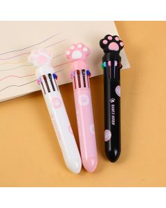 Cat'S Claw Ten-Color Ballpoint Pen