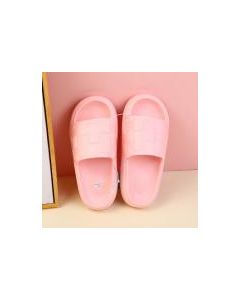 Mini Biscuit Couple Women's Household Slippers Size 38-39 (Misty Pink)