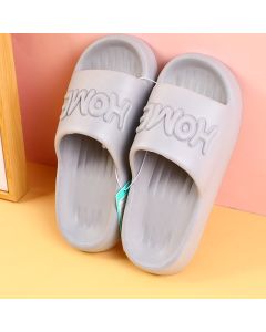 Home Couple Men's Household Slippers Size 44-45 (Misty Gray)
