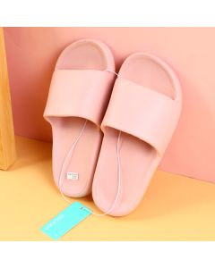 Japanese Style Mocha Women's Household Slippers Size 39-40 (Misty Pink)
