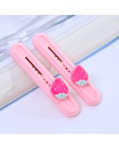 Strawberry Shiba Inu One-Piece Rebound Art Knife