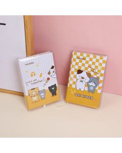 Yoyo Cat Life Diary Series Crystal Cover Hardback Notebook 48K-Colour Pages