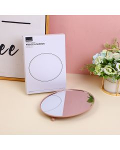 Oval Folding Princess Mirror With Bracket