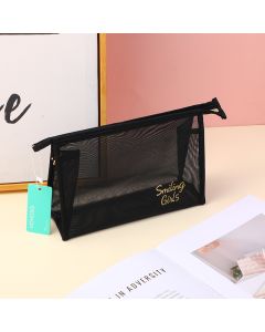Mesh Fabric Cosmetic Bag
