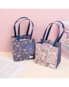 Bird'S Whisper Square Small Gift Bag