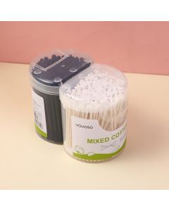 Mixed Cotton Swab With Flip Cover 400pcs