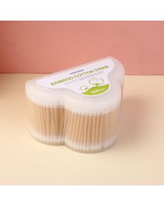 Bamboo Cotton Swab With Cloud Shaped Box 500pcs