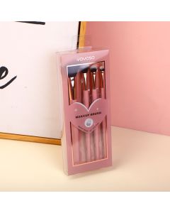 Makeup Brush With Storage Bag Combo Set-4pcs