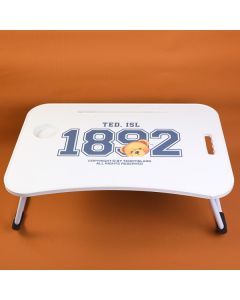 Teddy Island Series Laptop Table 001-Navy Blue