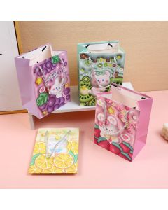Fruit Pudding Vertical Gift Bag-S